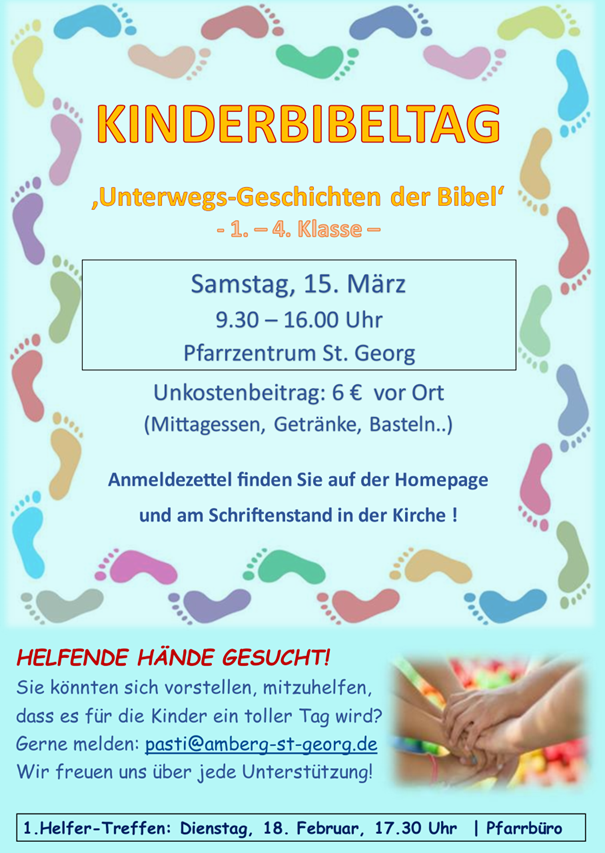 Kinderkirche Jahresplakat 2023 24