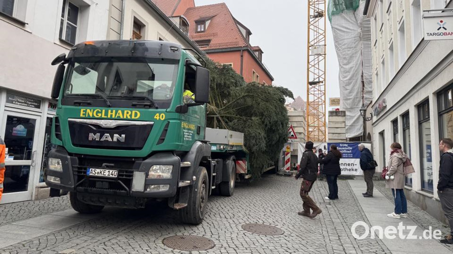 Christbaum Lastwagen