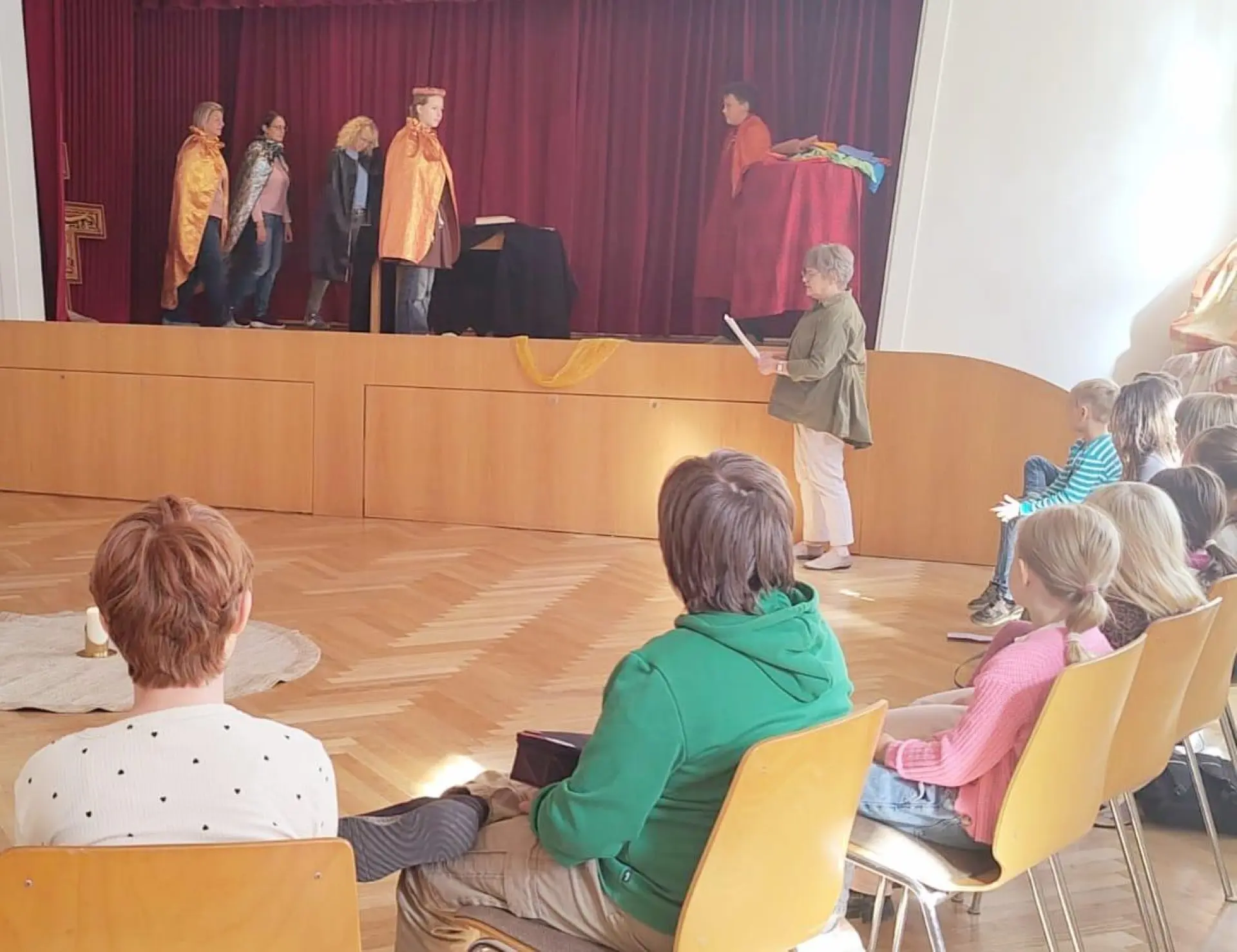 gespielte Szene